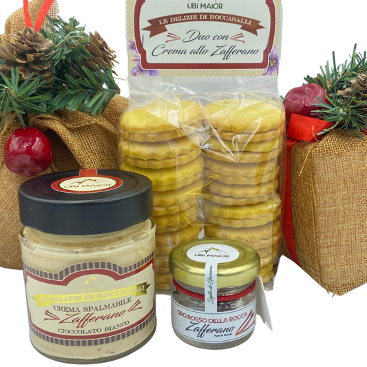 DUO CON CREMA ALLO ZAFFERANO
