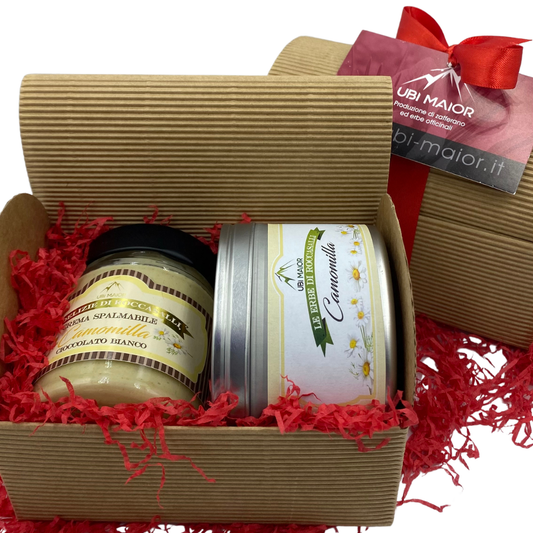 COFANETTO INFUSO E CIOCCOLATA AROMATIZZATA