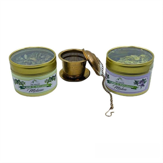 Cofanetto Infusore Melissa e Malva