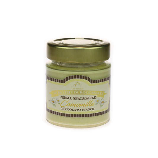 SPALMABILE CIOCCOLATO BIANCO E CAMOMILLA