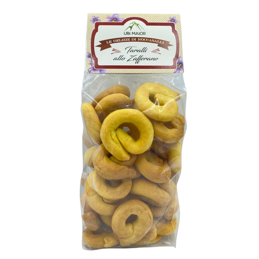 TARALLI SALATI ALLO ZAFFERANO