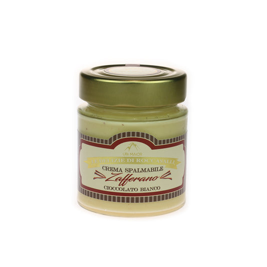 SPALMABILE CIOCCOLATO BIANCO E ZAFFERANO