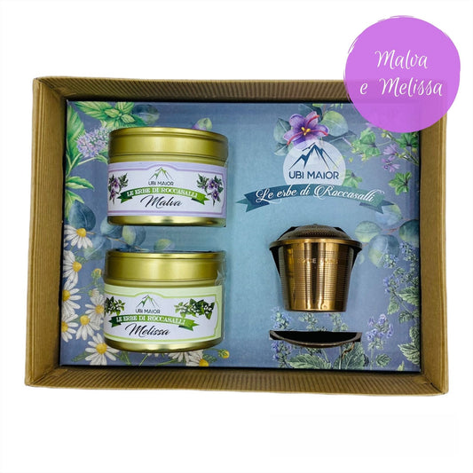 Cofanetto Infusore Melissa e Malva