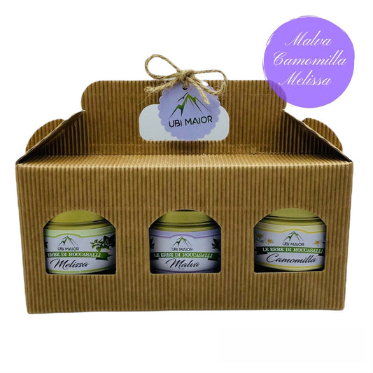 Scrigno Le Erbe di Roccasalli - Malva/Camomilla/Melissa